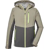 KILLTEC Herren Funktionsjacke ist wasserdicht/Outdoorjacke mit Kapuze KOS 27 MN JCKT, sage, M, 41315-000