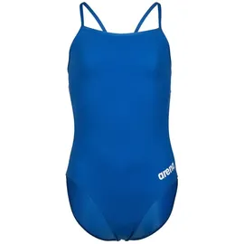 Arena Team Badeanzug Mädchen Challenge Einfarbig - Royal-white / 128