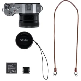 Rollei Powerflex 10x Retro I 64 MP Digitalkamera mit 4K