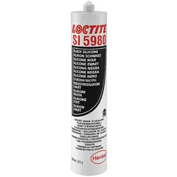 Universal-Flächendichtung flexibel (Silikon) LOCTITE SI 5980 schwarz 300ml Kartusche