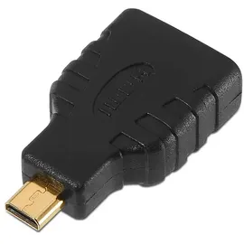 AISENS Micro HDMI Adapter HDMI A weiblich zu Micro HDMI D männlich 25 cm Schwarz