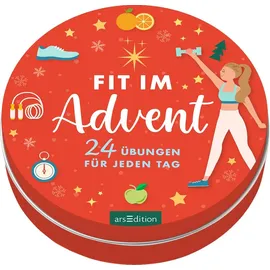 arsEdition Adventskalender in der Dose. Fit im Advent