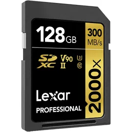 Lexar Professional SDXC 128GB 2000x UHS-II V90