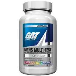 GAT Sport Mens Multi+Test Vitamin (60 Tabletten)