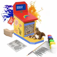 Eli der elefant Eichhörnchen Futterhaus Bausatz für Kinder zum