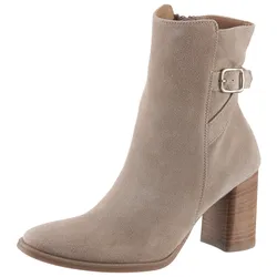 Paul Green Stiefelette, Abendschuh, Businessstiefelette, Festtagsschuh, Innenreißverschluss Paul Green beige 40