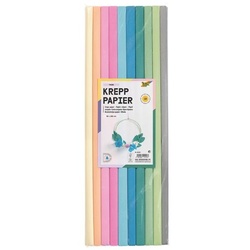 folia 10er-Pack Krepppapier-Rollen »Trend« 50 x 200 cm