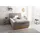 OTTO home Boxspringbett OTTO HOME "JENNA in verschiedenen Farben und Breiten erhältlich", grau (argento), B:164cm L:216cm, Komplettbetten, Boxspringbett, LED-Beleuchtung, mit zertifizierten, recycelten Bezugsstoffen