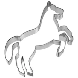 Ausstechform Pferd steigend, 13,5 cm