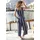 LASCANA Culotte-Overall Damen marine-weiß-gestreift Gr.38