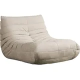 Home Deluxe - Relaxsessel Chill Farbe Beige Stuhl Sessel Relaxsessel Liegesessel Wohnzimmersessel
