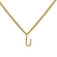 Orolino Halskette Buchstabe U Gold