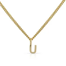 Orolino Halskette Buchstabe U Gold