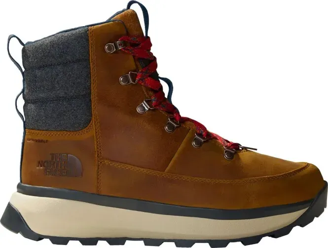 THE NORTH FACE BERGEN LEATHER WP Schuh 2026 timber tan/tnf red - 41