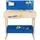 Small Foot Company Kinderwerkbank blau mit Zubehör