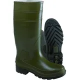 Arbeitsstiefel - Gr. 39 - oliv - PVC - Langschaft - rutschhemmende Laufsohle - EN 20347 -