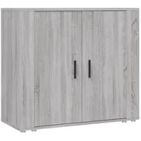 VidaXL Sideboard Grau Sonoma 80x33x70 cm Holzwerkstoff