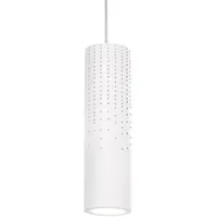Paco Home Pendelleuchte BAROLL, ohne Leuchtmittel, LED, GU10, Lampe Für Wohnzimmer Esszimmer Küche, Höhenverstellbar weiß