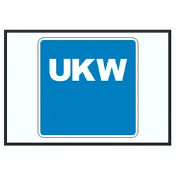 Nautischer Informationsfunk (mit Kanal) Symbol Schild A2 (420x594mm)