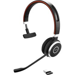 Jabra Evolve 65 UC mono - Headset - On-Ear - konvertierbar