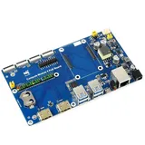 Waveshare Raspberry Pi Compute Module 4 IO Board mit PoE Funktion