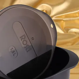 Mepal ROSTI Schüsseln 2-er Set NEW MARGRETHE | Black Edition - Schwarz