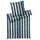 ELEGANTE Melody Gestreift Pistazie 135 x 200 cm + 80 x 80 cm