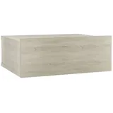 vidaXL Hängender Nachttisch Sonoma-Eiche 40x30x15 cm Holzwerkstoff