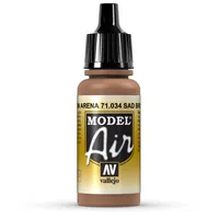 Vallejo Model Air Acrylfarbe, 17 ml Sandy Brown