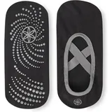 Gaiam Grippy Barre Socks Black Grey - schwarz - S/M