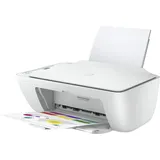 HP DeskJet 2710 Wireless All-in-One Farbe Drucker, Instant Ink; Kopierer, Scanner, Thermal Inkjet, Farbdruck, 4800 x 1200 DPI, Farbkopieren, A4, Weiß - Weiß