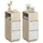 VASAGLE Nachtschrank 2er Set 2 x 40 x 50 cm Beige