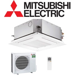 Mitsubishi Electric Deckenkassette Set 4,6 kW inkl. Paneel & IR-Fernbedienung | SLZ-M50FA + SUZ-M50V