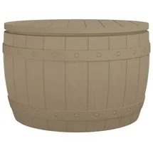vidaXL Gartenbox 3-in-1 67,5 x 44 x 0 cm Hellbraun