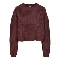 URBAN CLASSICS Wide Oversize Sweatshirt Rot M