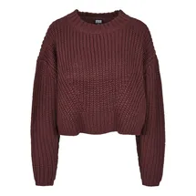 URBAN CLASSICS Wide Oversize Sweatshirt Rot M