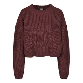 URBAN CLASSICS Wide Oversize Sweatshirt Rot M