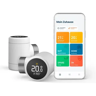 tado° X Starter Kit mit Smartes Heizkörper-Thermostat - & Bridge