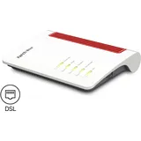 Box Fritz 7630 Edition International Wlan-router 2.5 Gigabit Ethernet Dual-band (2,4 Ghz/5 Ghz) Weiß, Rot