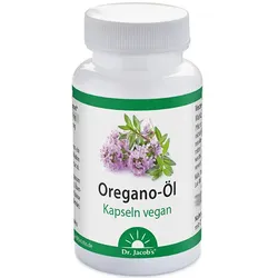 OREGANO ÖL Kapseln vegan Dr.Jacob's 60 St