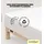 schlafgut Easy Spannbettlaken für Topper Jersey Elasthan 120 x 200 - 130 x 220 cm full white