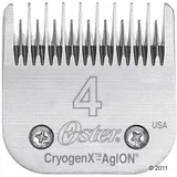 Oster Scherkopf Nr. 4 Ersatzscherkopf Silber L: 9,5 mm