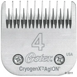 Oster Scherkopf Nr. 4 Ersatzscherkopf Silber L: 9,5 mm