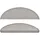 vidaXL 15 Stk. Treppenmatten Taupe 56 x 17 x 3 cm