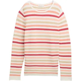 Tom Tailor Ottoman Pullover Peachy Knit Stripe Design 2XL