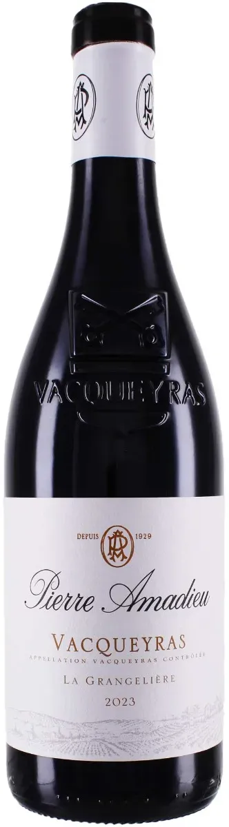 Pierre Amadieu 2023 Pierre Amadieu La Grangelière Vacqueyras Rouge 2023 Grenache,Mourvedre,Syrah Frankreich