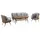 aea Gartenmöbel 2x Sessel 0 x 0 x 0 cm grau 2 St.