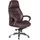AMSTYLE Chefsessel Echt Leder Braun