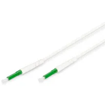 Digitus DK-3901LCA-10 Glasfaser LWL, Glasfaser Anschlusskabel 10 m Weiß, Grün [1x LC APC-Stecker - 1x LC APC-Stecker] 9/125 μ Singlemode