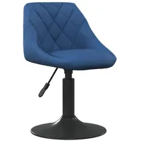 VidaXL Esszimmerstuhl Blau Samt